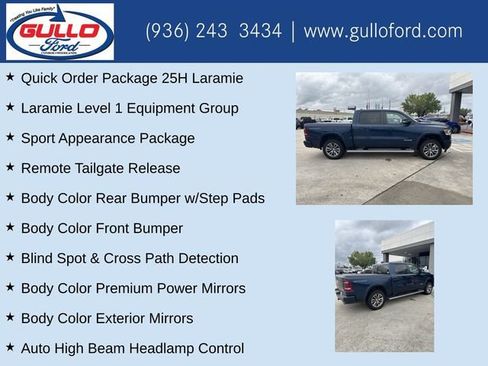 Used 2020 RAM 1500 Laramie w/ Sport Appearance Package AWD/4WD image 11