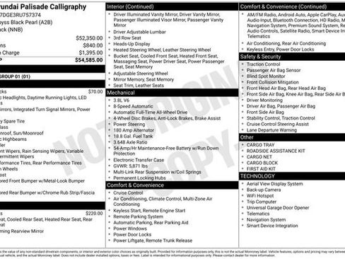 Used 2024 Hyundai Palisade Calligraphy image 12