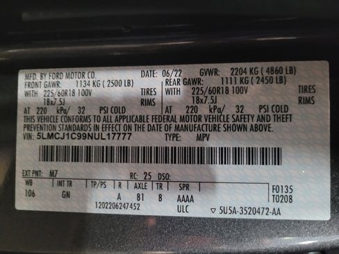 Used 2022 Lincoln Corsair FWD w/ Equipment Group 101A image 33