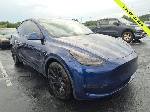 Used 2021 Tesla Model Y Long Range AWD/4WD image 2