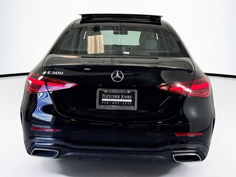 Certified 2025 Mercedes-Benz C 300 Sedan w/ AMG Line w/ Night Package image 6
