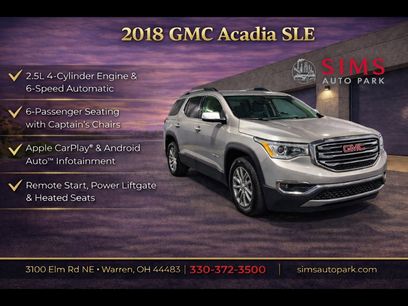 Certified 2018 GMC Acadia SLE