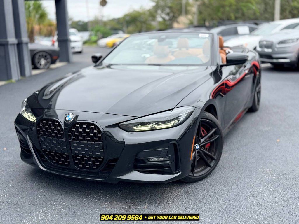 Used 2022 BMW 430i Convertible w/ M Sport Package RWD image 2