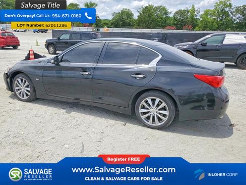 Used 2017 INFINITI Q50 3.0t Premium w/ Driver Assistance Package RWD image 3