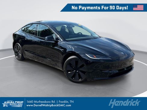 Used 2025 Tesla Model 3 Long Range AWD/4WD image 1