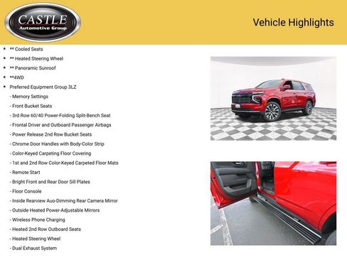 New 2025 Chevrolet Tahoe High Country image 3