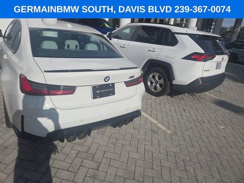 Used 2024 BMW M3 Competition w/ Parking Assistance Package RWD image 8