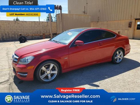 Used 2012 Mercedes-Benz C 250 Coupe image 1