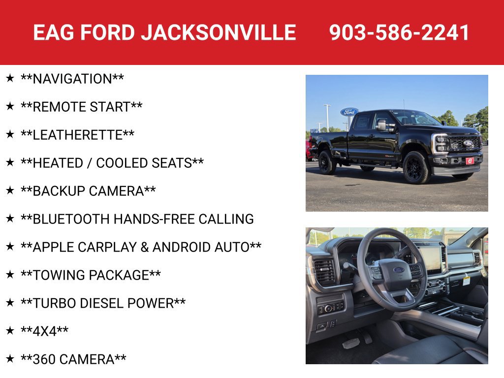 New 2027 Ford F350 Lariat w/ Black Appearance Package AWD/4WD image 4