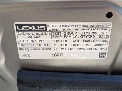 Used 2016 Lexus ES 350 image 25