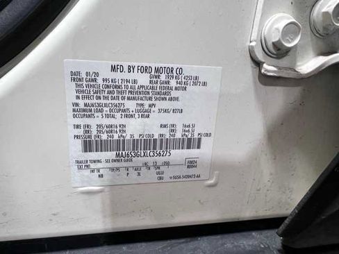 Used 2020 Ford EcoSport SE image 9