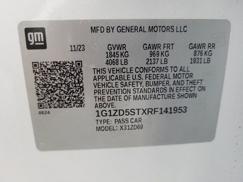 Used 2024 Chevrolet Malibu LT FWD image 33