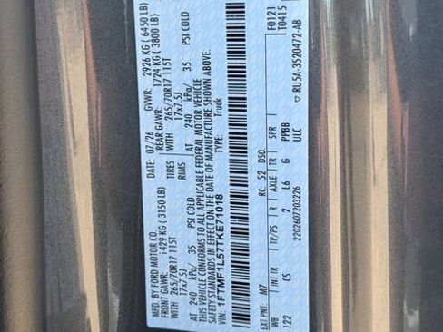 Used 2026 Ford F150 XL w/ Equipment Group 103A High AWD/4WD image 27