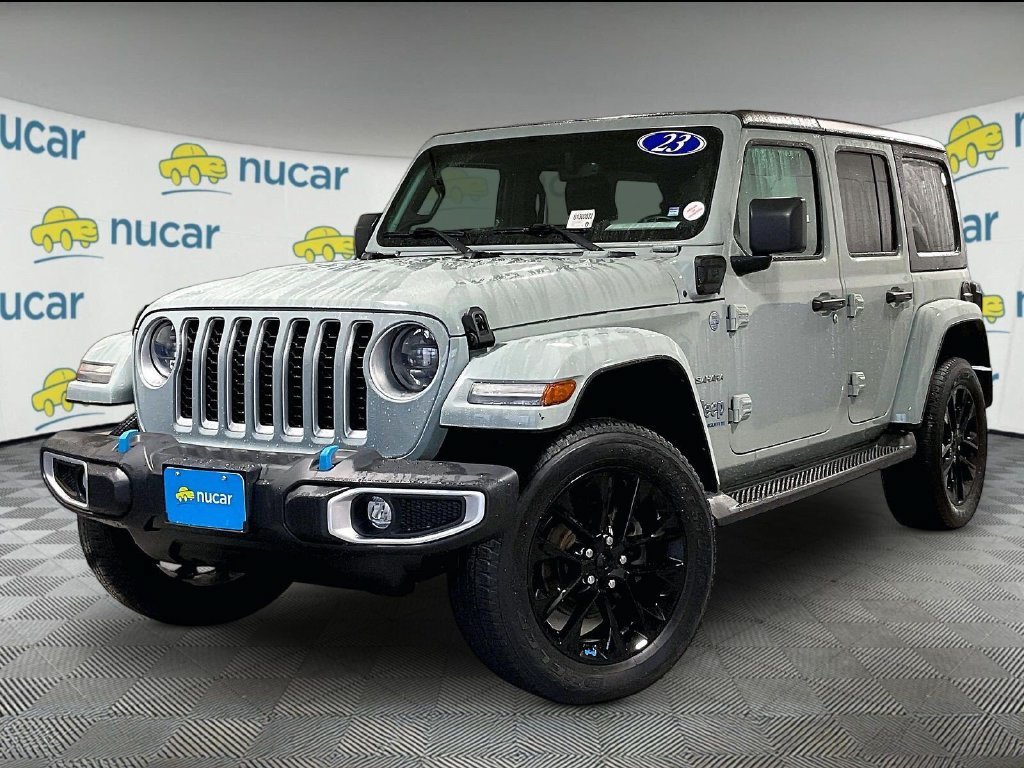 Used 2023 Jeep Wrangler Unlimited Sahara w/ Cold Weather Group AWD/4WD image 3