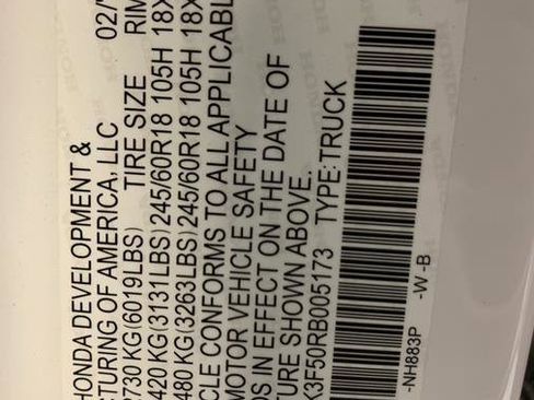 Used 2024 Honda Ridgeline RTL image 69