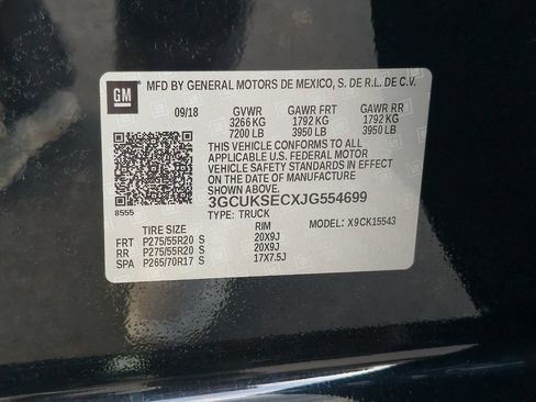 Certified 2018 Chevrolet Silverado 1500 LTZ w/ Sport Package AWD/4WD image 33