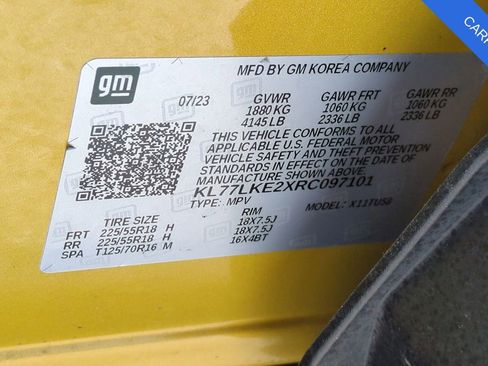 Used 2024 Chevrolet Trax ACTIV w/ Driver Confidence Package image 39