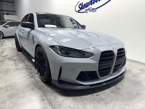 Used 2023 BMW M3 w/ M Carbon Exterior Package RWD image 7