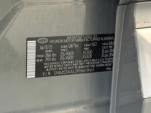 Used 2023 Hyundai Santa Fe Calligraphy w/ Cargo Package FWD image 28