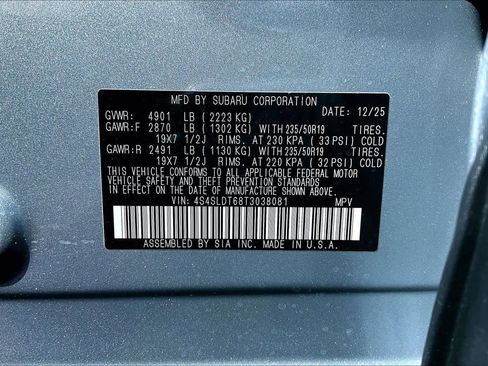 New 2026 Subaru Forester Touring image 22