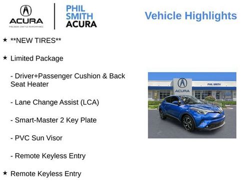 Used 2019 Toyota C-HR Limited FWD image 4