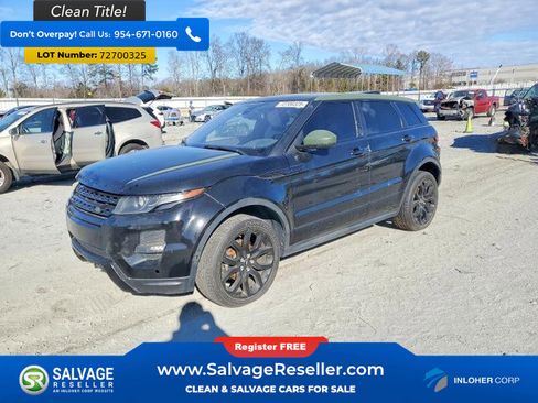 Used 2015 Land Rover Range Rover Evoque Dynamic image 1