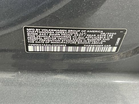 Used 2020 Volkswagen Passat 2.0T SE w/ Sunroof Package image 31
