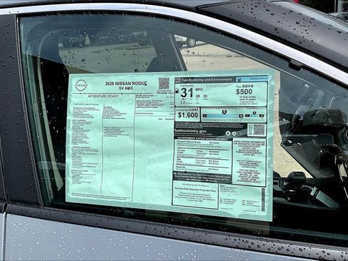 New 2026 Nissan Rogue SV image 16