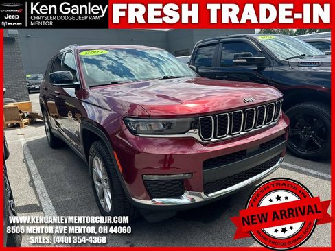 Certified 2021 Jeep Grand Cherokee L Limited AWD/4WD image 1