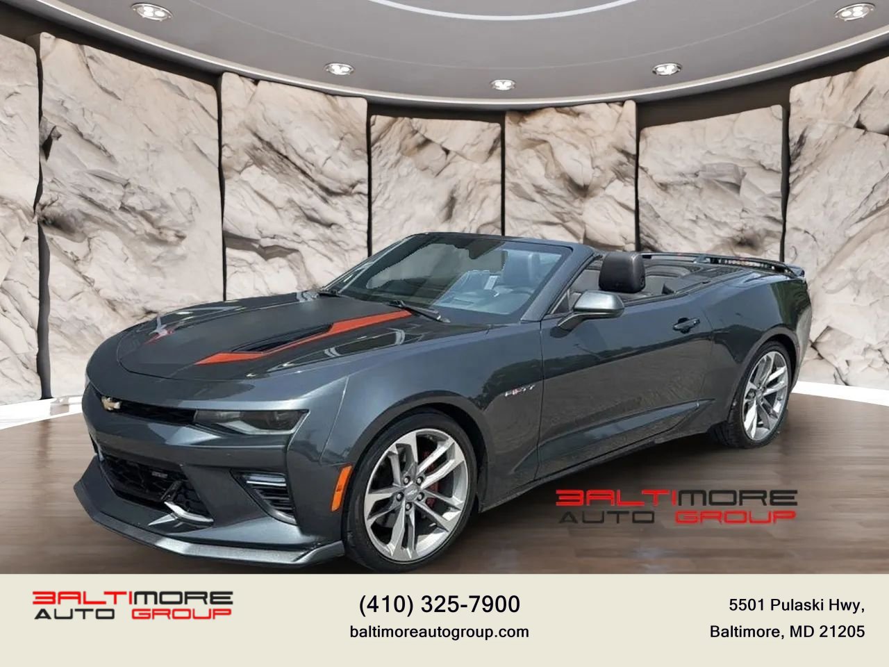 Used 2017 Chevrolet Camaro SS w/ 50th Anniversary Edition RWD image 1