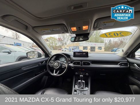 Used 2021 MAZDA CX-5 Grand Touring AWD/4WD image 10