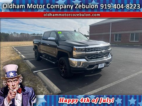 Used 2018 Chevrolet Silverado 1500 LTZ w/ Texas Edition AWD/4WD image 1