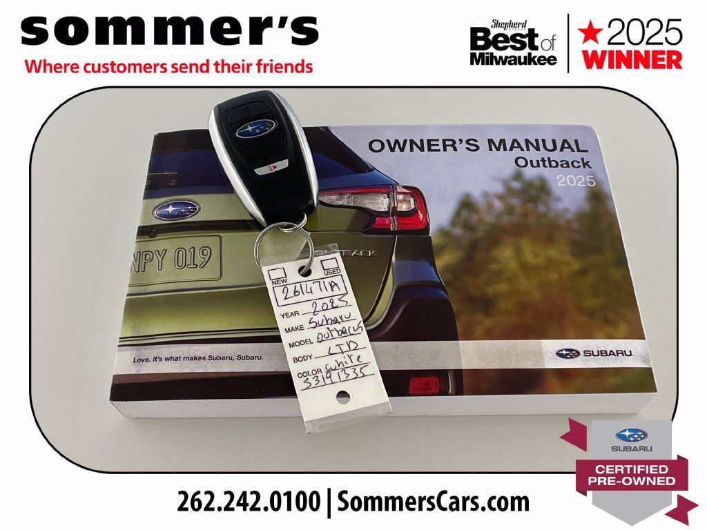 Certified 2025 Subaru Outback Limited w/ Popular Package #2 AWD/4WD image 27