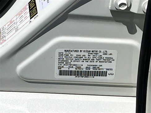 Used 2022 INFINITI Q50 Luxe w/ Cargo Package image 31