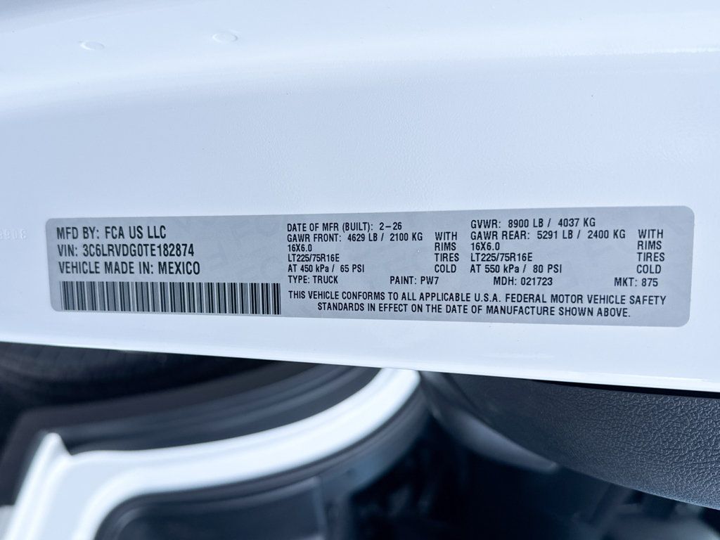 New 2026 RAM ProMaster 2500 w/ Advanced Safety Group FWD image 36