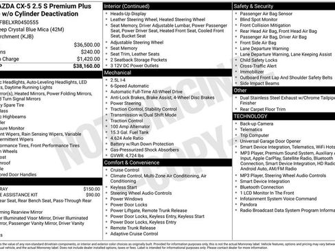 Used 2024 MAZDA CX-5 AWD 2.5 S w/ Premium Plus Pkg image 4