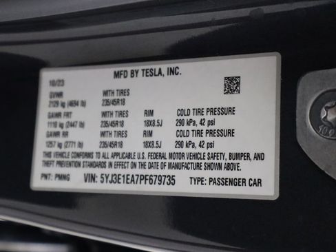 Used 2023 Tesla Model 3 Standard Range RWD image 44