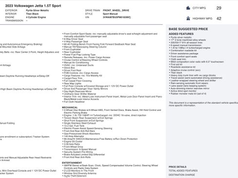 Used 2023 Volkswagen Jetta Sport image 4