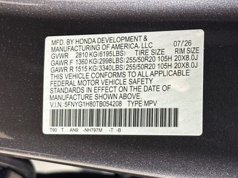 New 2026 Honda Pilot Elite image 38