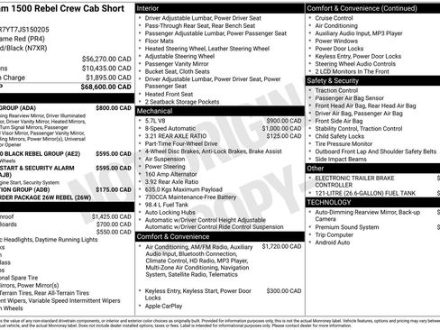 Used 2018 RAM 1500 Rebel w/ Luxury Group AWD/4WD image 6