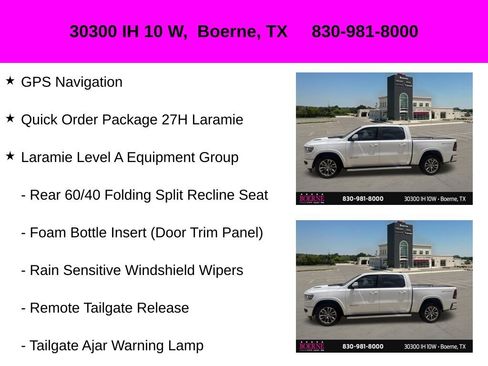 Used 2021 RAM 1500 Laramie w/ Sport Appearance Package AWD/4WD image 10