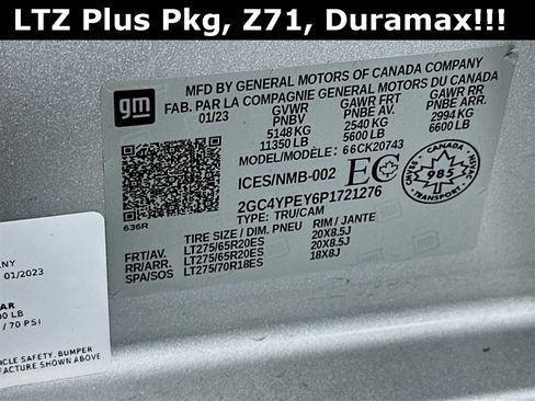 Used 2023 Chevrolet Silverado 2500 LTZ image 34