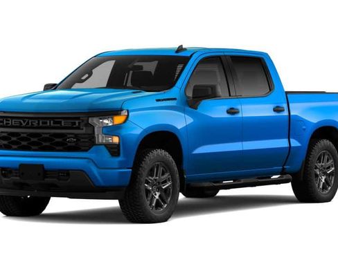 New 2026 Chevrolet Silverado 1500 Custom w/ Turbomax Blackout Package AWD/4WD image 26