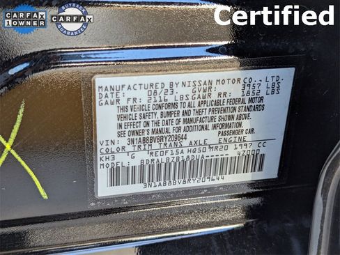 Certified 2024 Nissan Sentra S image 32