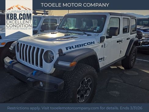 Used 2021 Jeep Wrangler Unlimited Rubicon 4xe w/ Cold Weather Group image 5