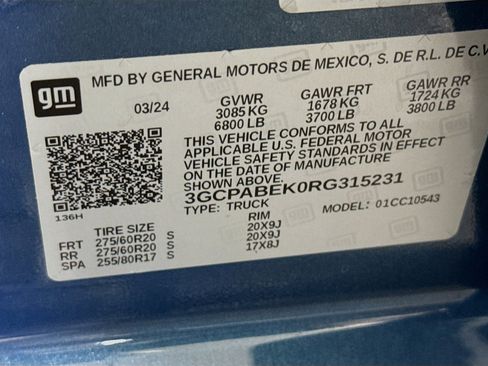 Used 2024 Chevrolet Silverado 1500 Custom image 38