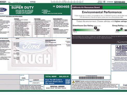 Used 2025 Ford F250 4x4 Crew Cab Super Duty image 11