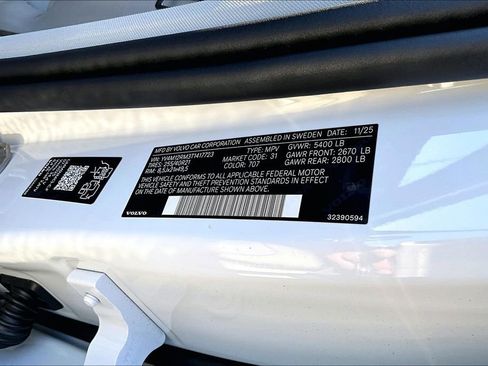 New 2026 Volvo XC60 B5 Ultra w/ Protection Package Premier image 32