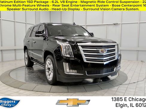 Used 2018 Cadillac Escalade Platinum image 1
