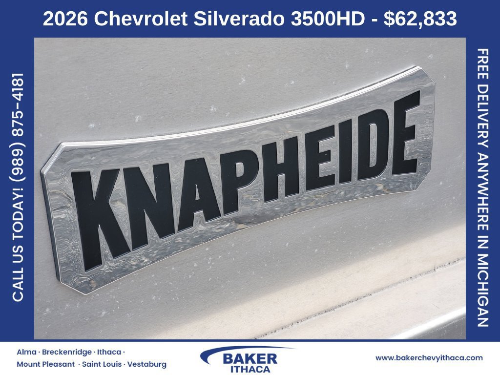 New 2026 Chevrolet Silverado 3500 W/T w/ WT Convenience Package AWD/4WD image 7